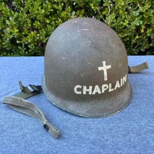 WWII FS/SB  Chaplain helmet