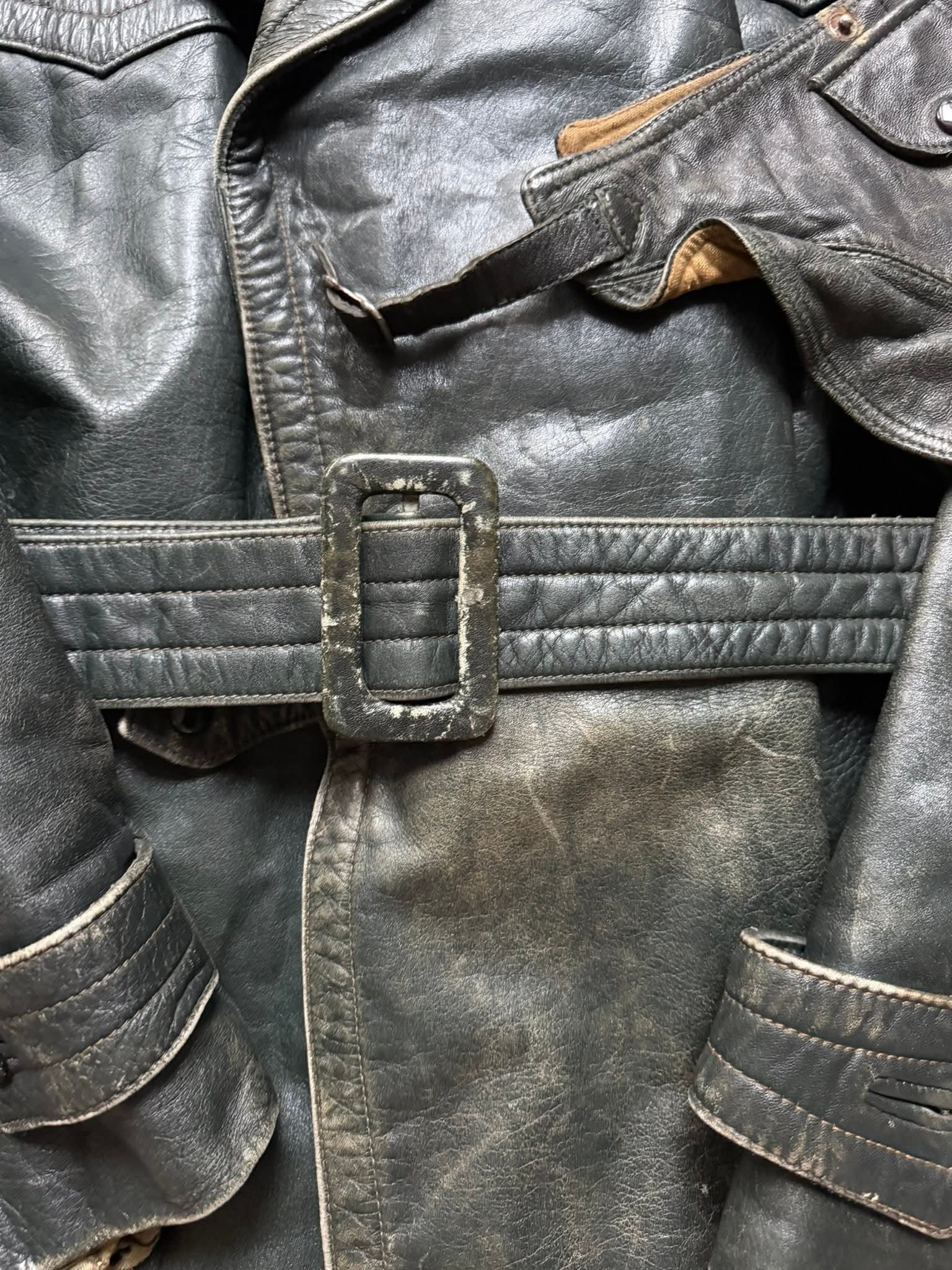 Original German Kraftfahrer leather motoring set from the 1930s–1940s - Image 5